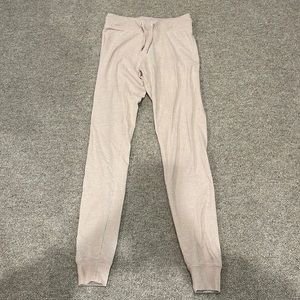 Top shop Light Pink Joggers with ribbed waistband & ankles